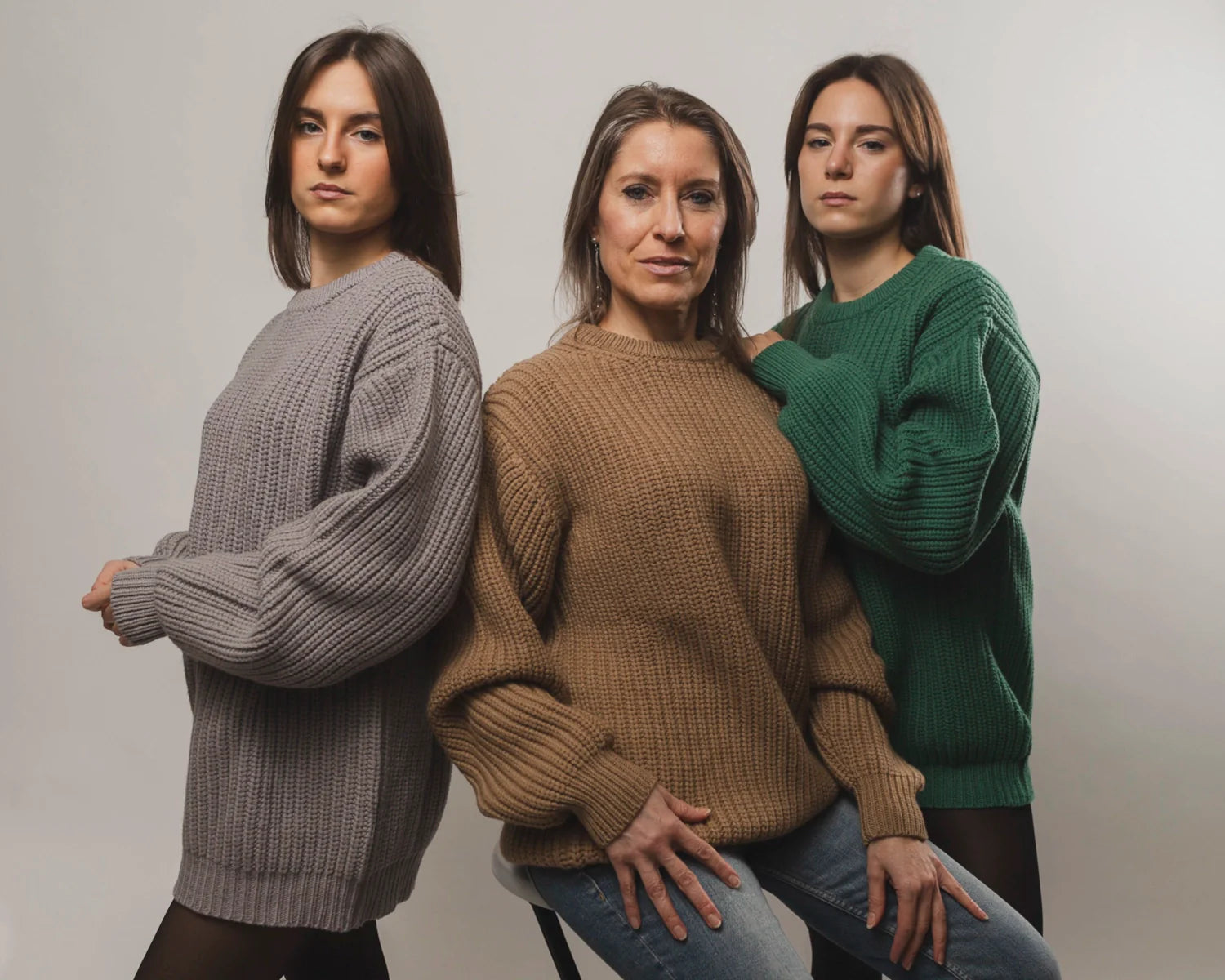 Black Truffle Country Wool Sweaters