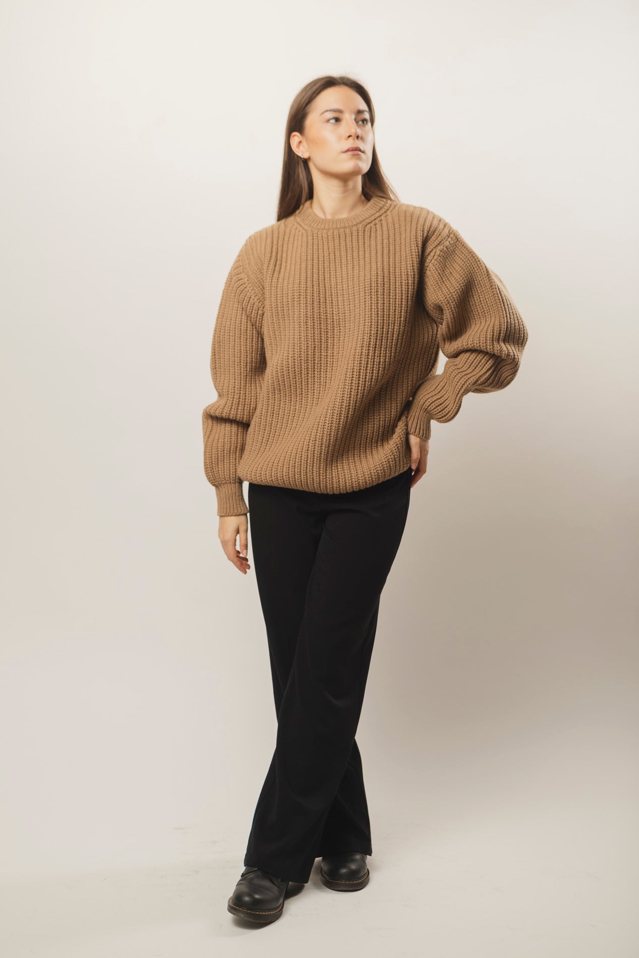 The Pettino Sweater — Summer Pastures Beige
