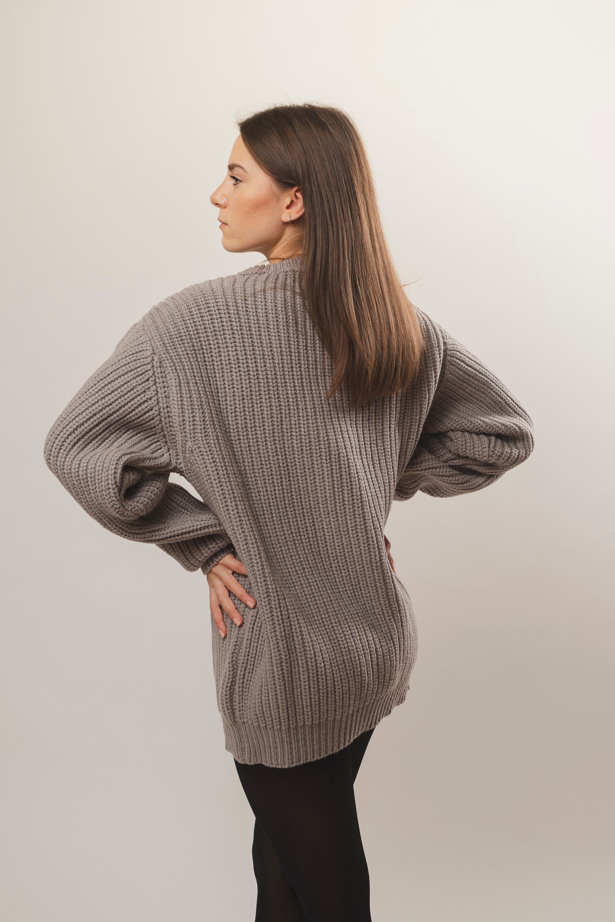 The Pettino Sweater — Wolf Weather Gray