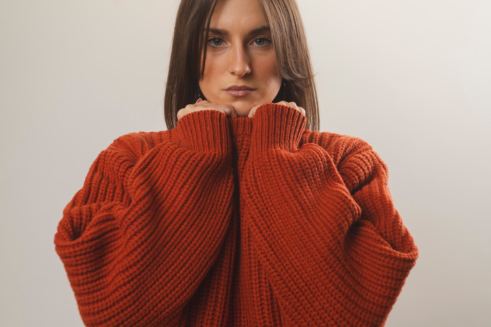 The Pettino Sweater — October Forest Orange