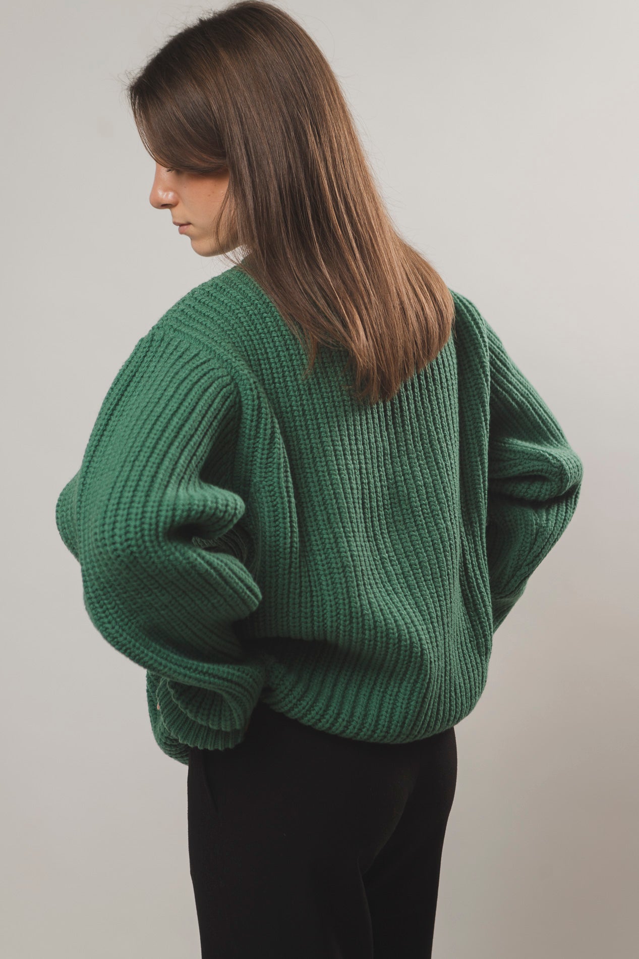 The Pettino Sweater — Spring Breaking Green