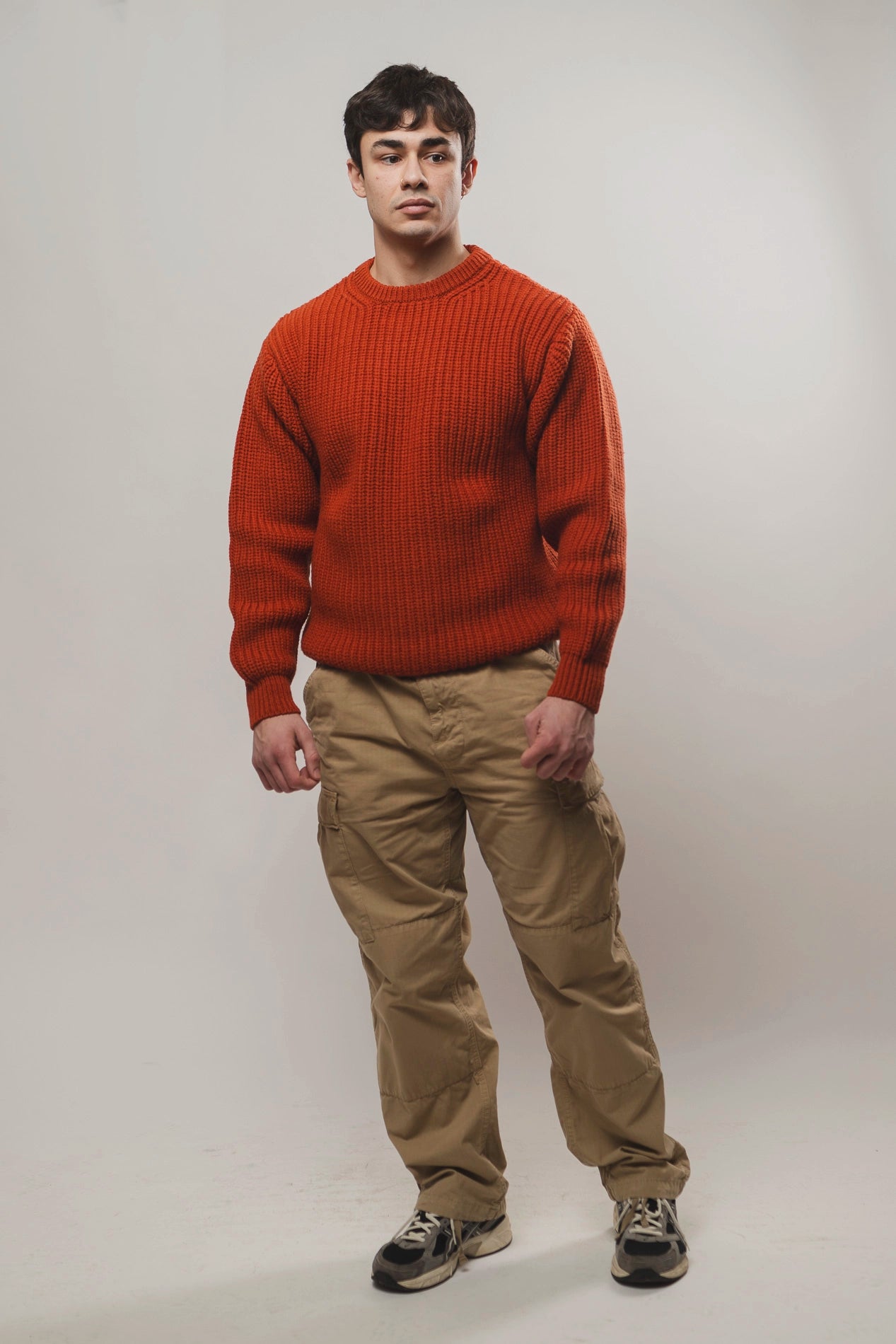 The Pettino Sweater — October Forest Orange