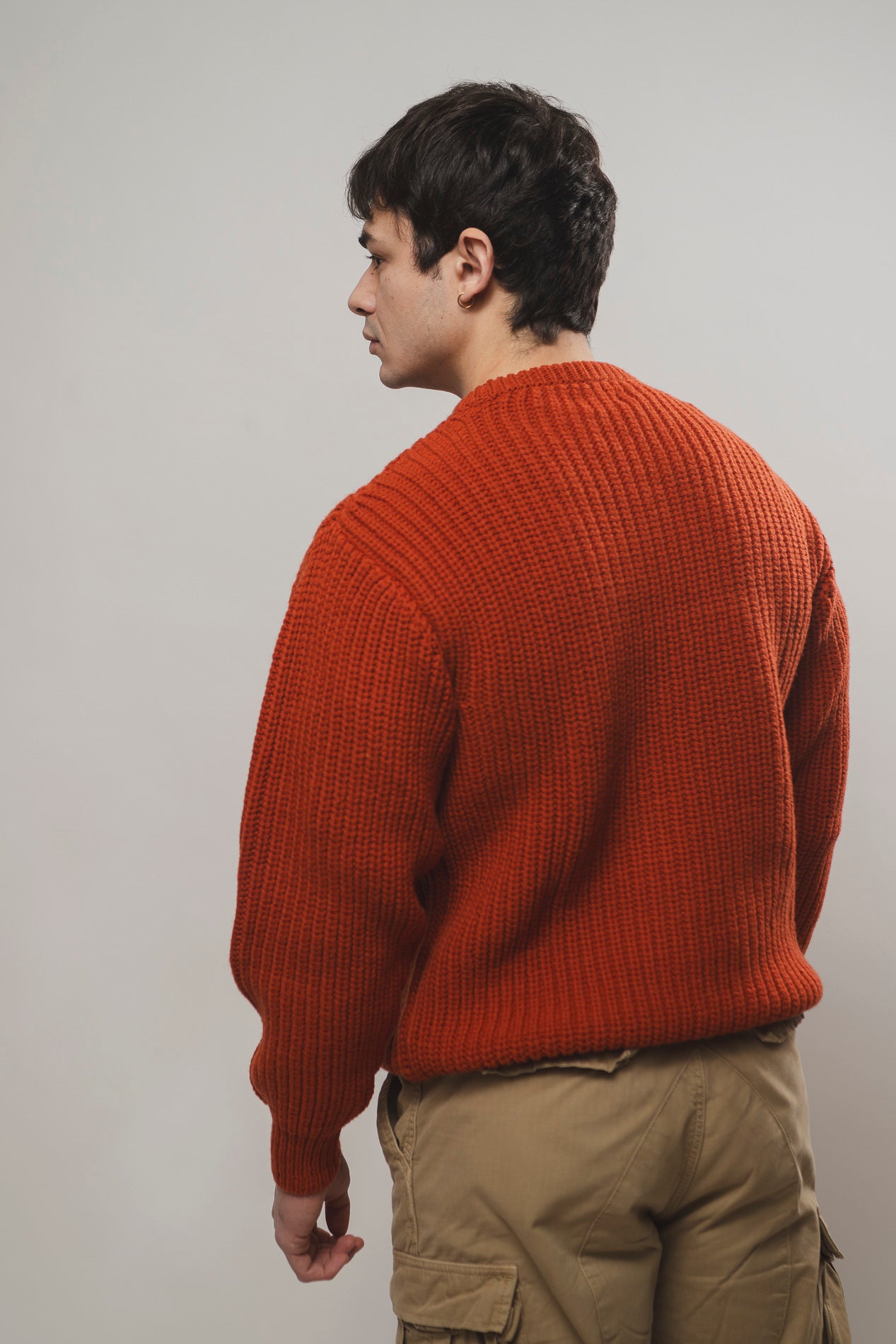 The Pettino Sweater — October Forest Orange