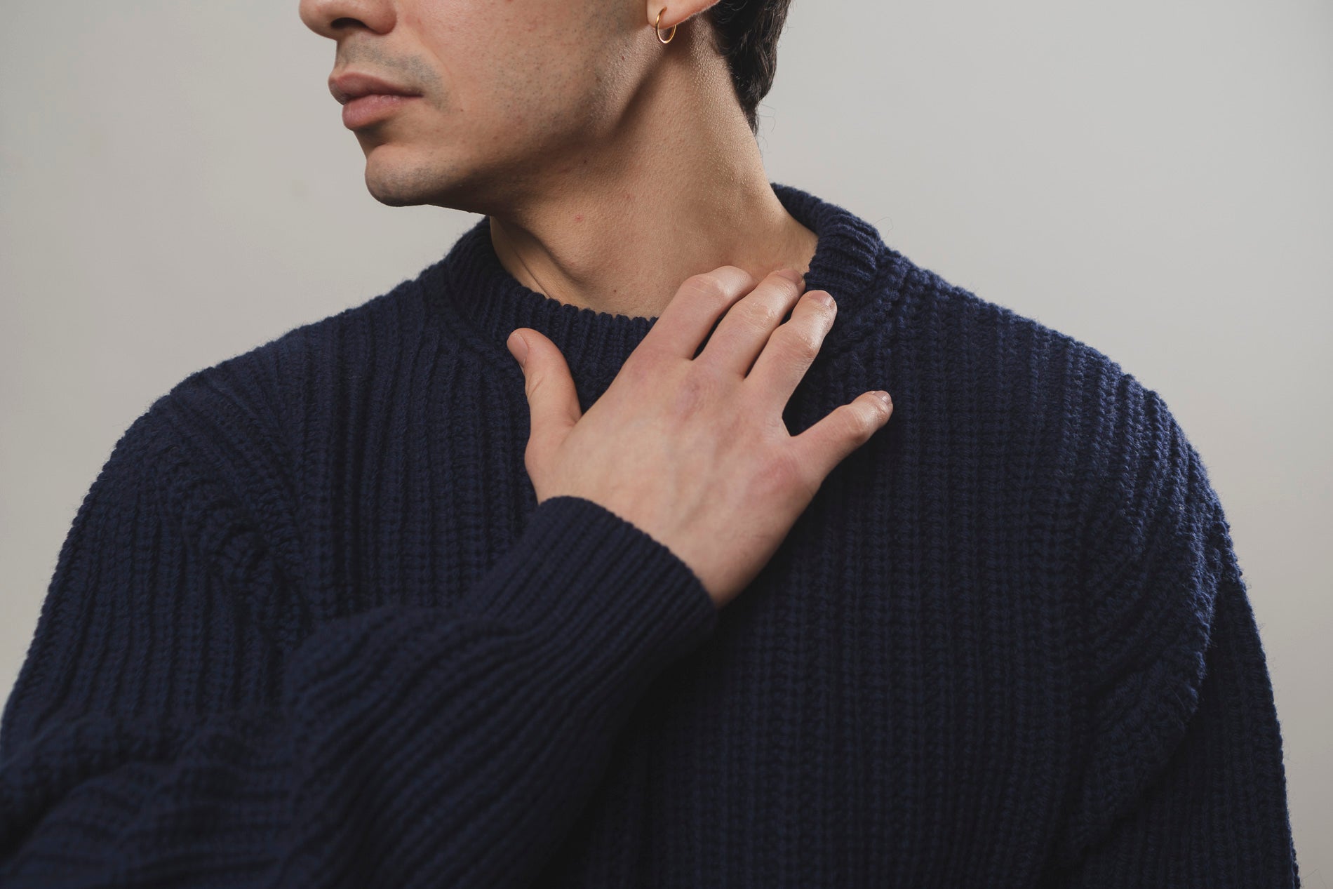 The Pettino Sweater — Mediterranean Sky Blue