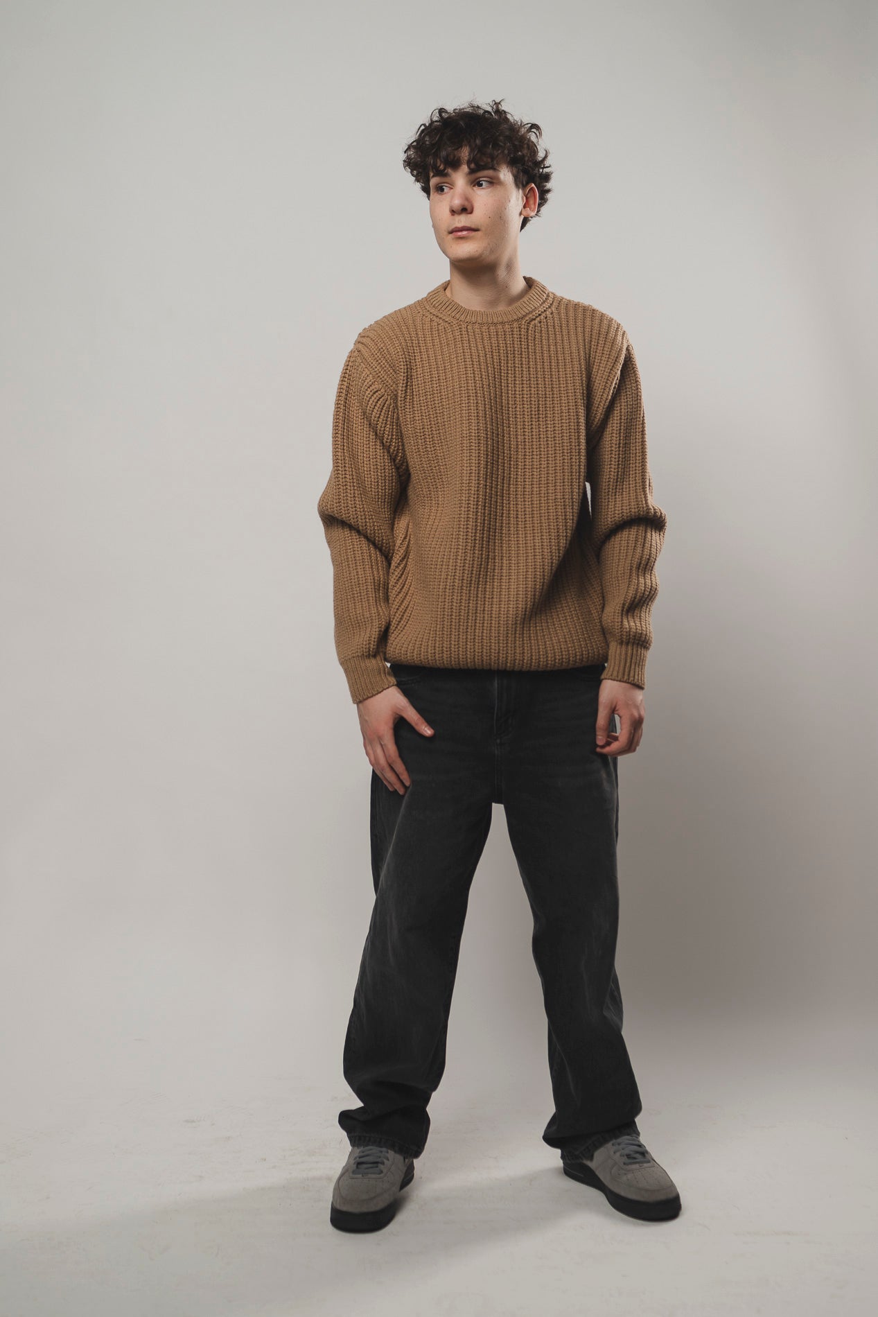 The Pettino Sweater — Summer Pastures Beige