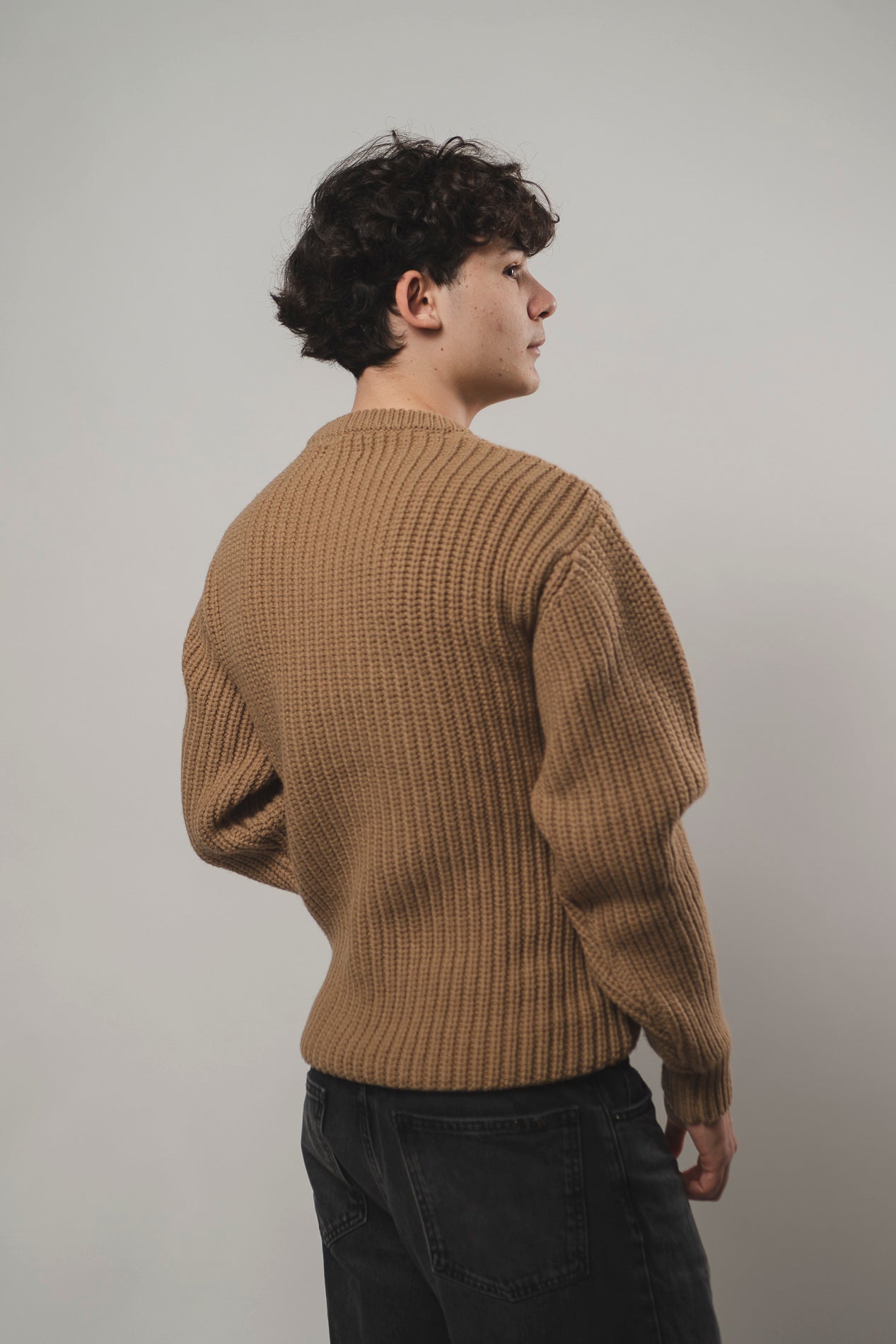 The Pettino Sweater — Summer Pastures Beige