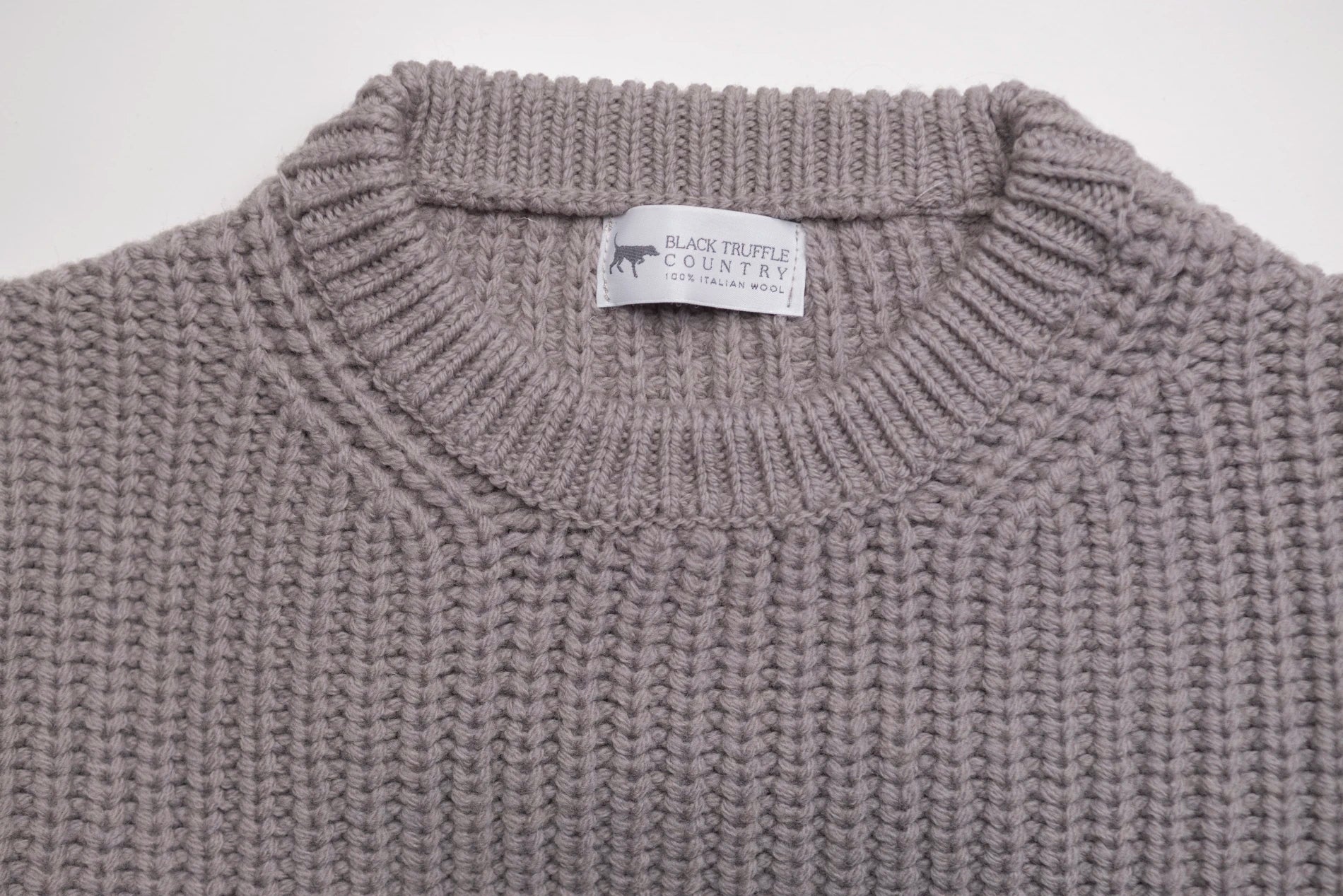 The Pettino Sweater — Wolf Weather Gray