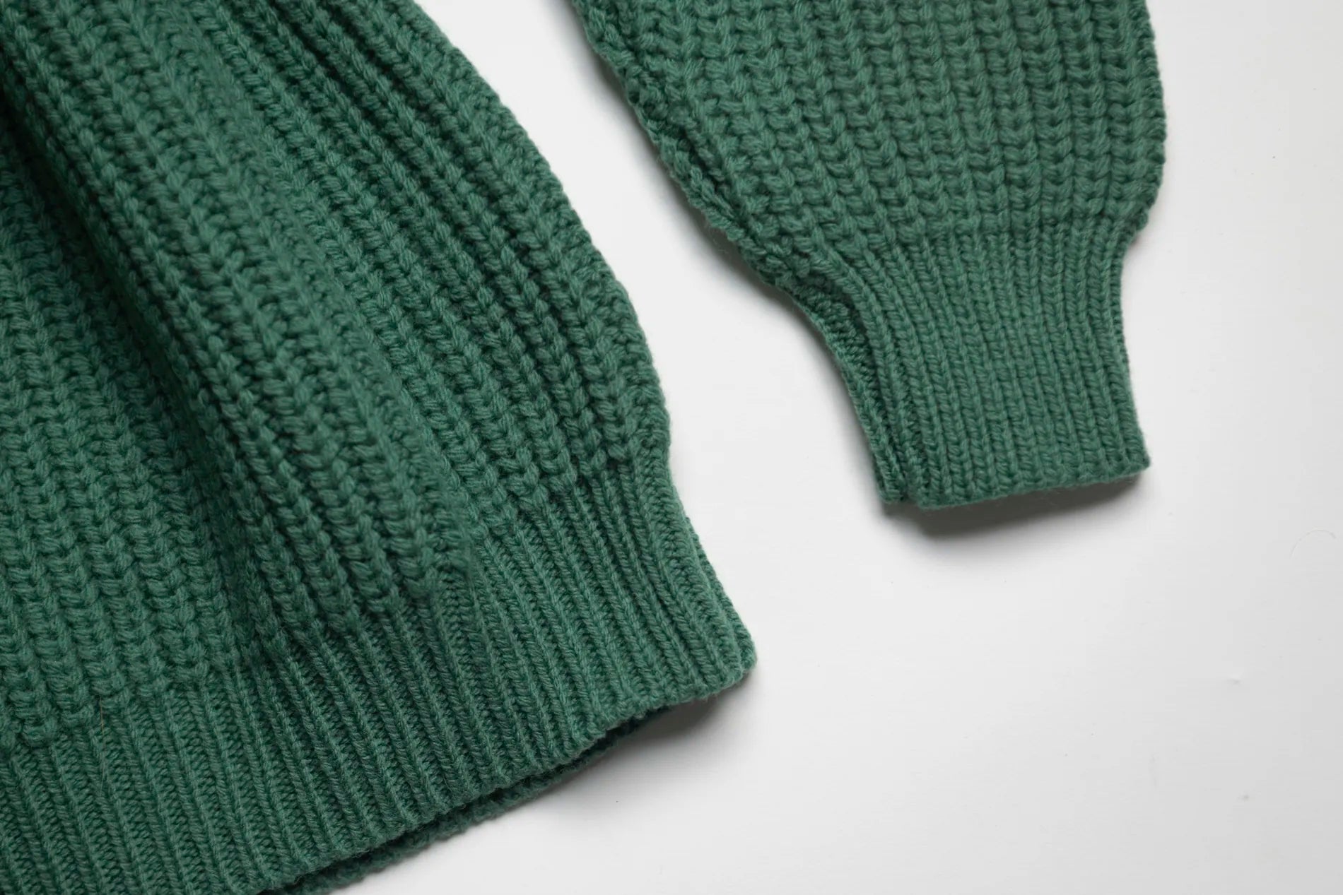 The Pettino Sweater — Spring Breaking Green
