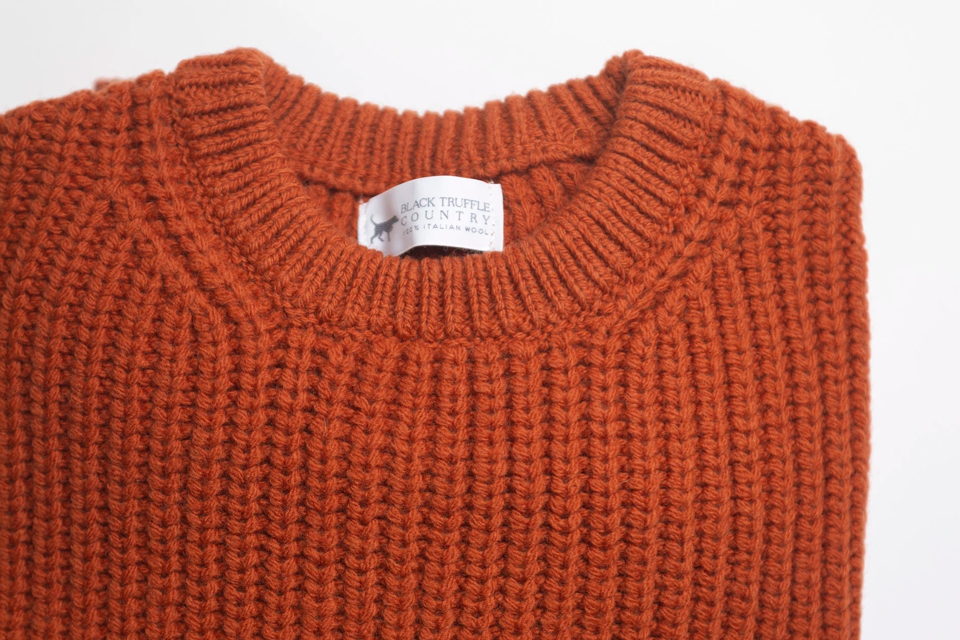 The Pettino Sweater — October Forest Orange