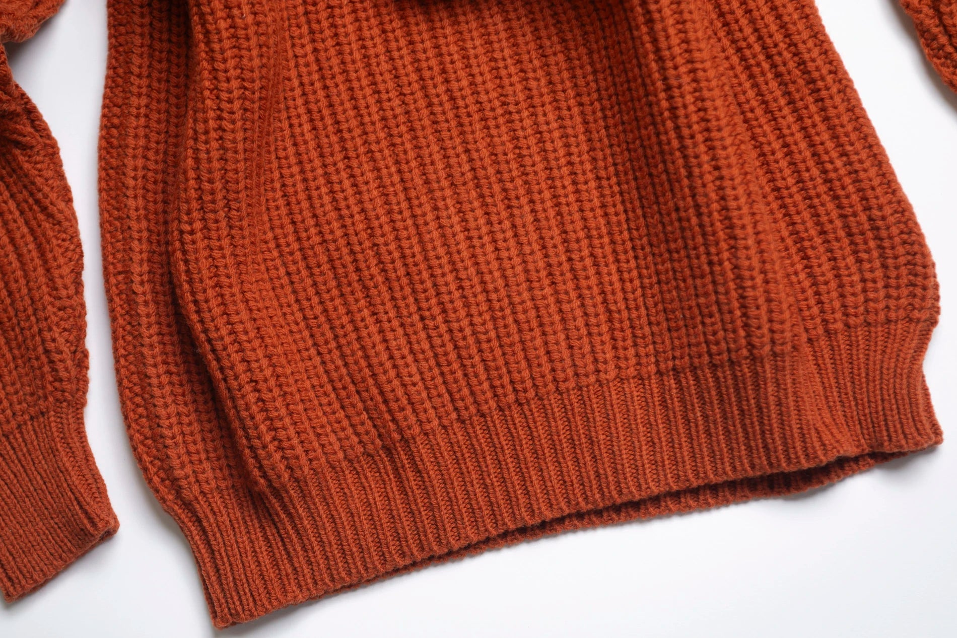 The Pettino Sweater — October Forest Orange