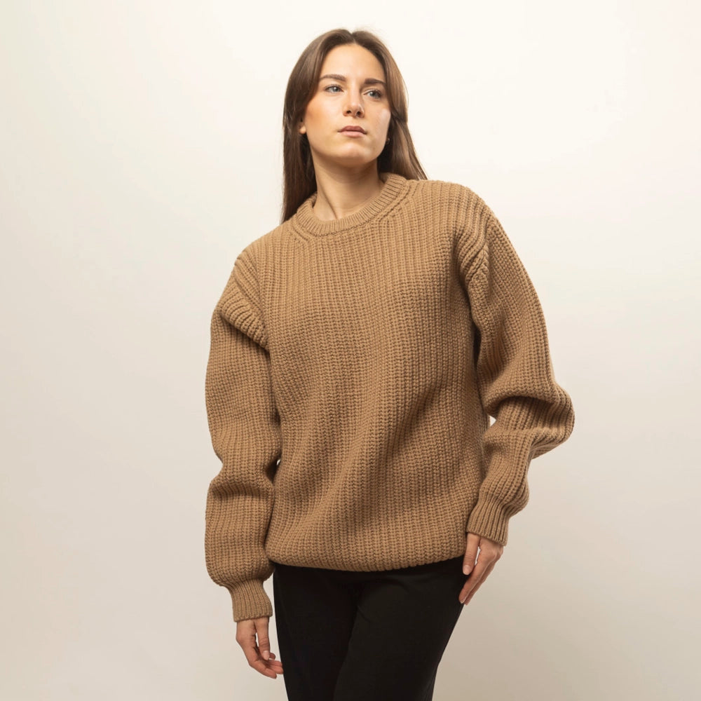 The Pettino Sweater — Summer Pastures Beige